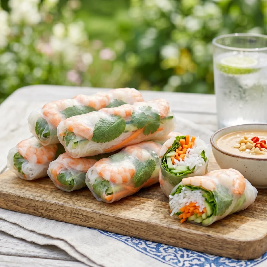 Summer Rolls & Peanut Sauce
